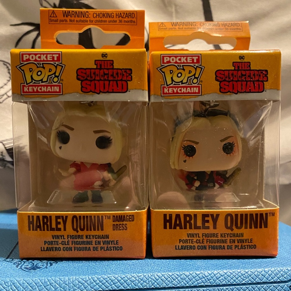 Harley Quinn The Suicide Squad Funko Pop Keychains